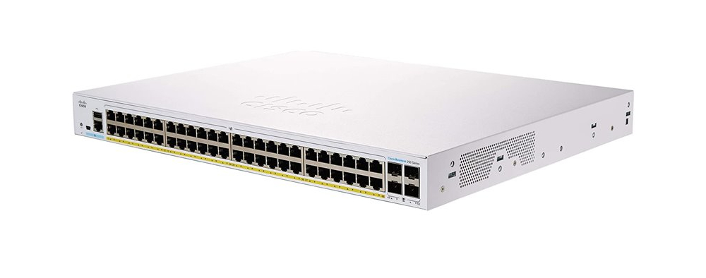 Cisco CBS250-48P-4X-EU Network Switch Managed L2/L3 Gigabit Ethernet (10/100/1000) Silver